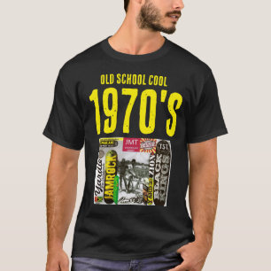 1970 S COOL Basic Dunkles T-Shirt