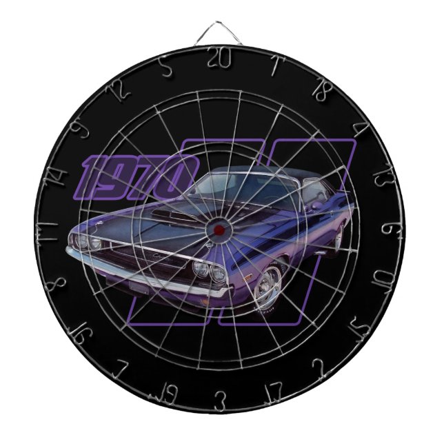 1970 Streifen Dartscheibe (vorne)