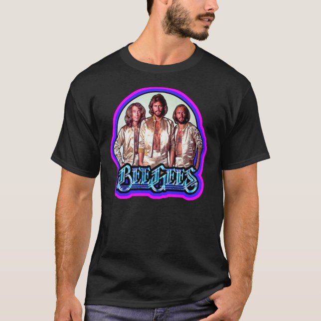 1970&x27;s Classic Bee Gees Custom Art Essential T T-Shirt (Vorderseite)