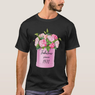 1970 Zodiac Birthday Geschenk Horoskop Aries T-Shirt