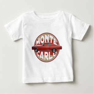 1970er Chevy Monte Carlo Red Line Baby T-shirt