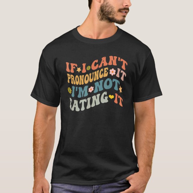 1970er-Jahre Vegane Farm an Tafel Bio Eating Veg T-Shirt (Vorderseite)
