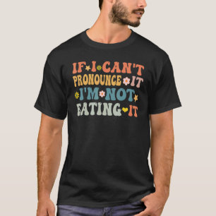 1970er Retro-Vegan-Farm-To-Table-Organisches-Essen T-Shirt