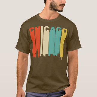 1970S Chicago Illinois Skyline TShirt