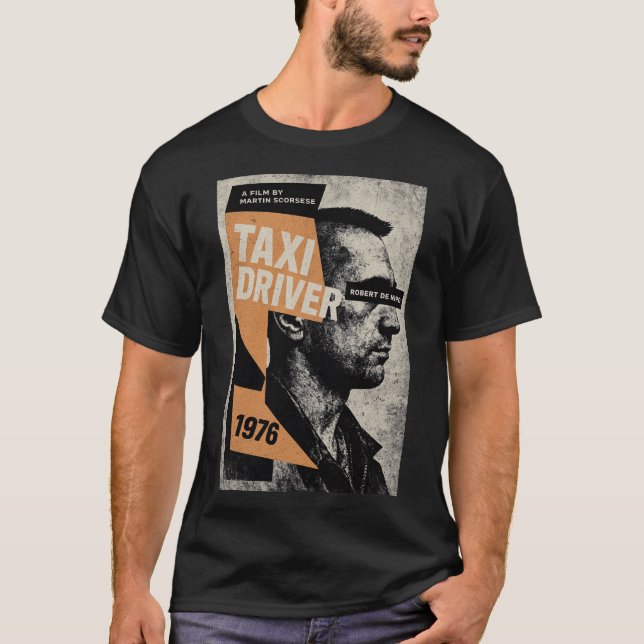  1970s Neo-Noir Urban Film Art T-Shirt (Vorderseite)