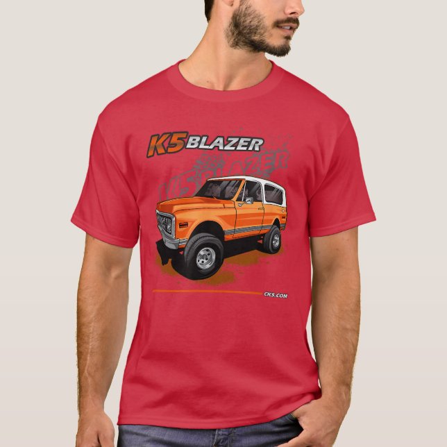 19711972 K5 Blazer 44 Geschenk T-Shirt (Vorderseite)
