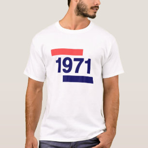 1971, 50. Geburtstag T-Shirt