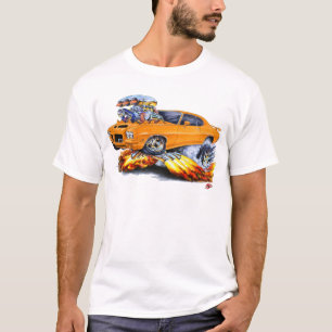1971-72 GTO Orangen-Auto T-Shirt
