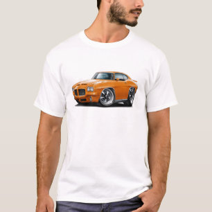 1971-72 GTO Orangen-Auto T-Shirt