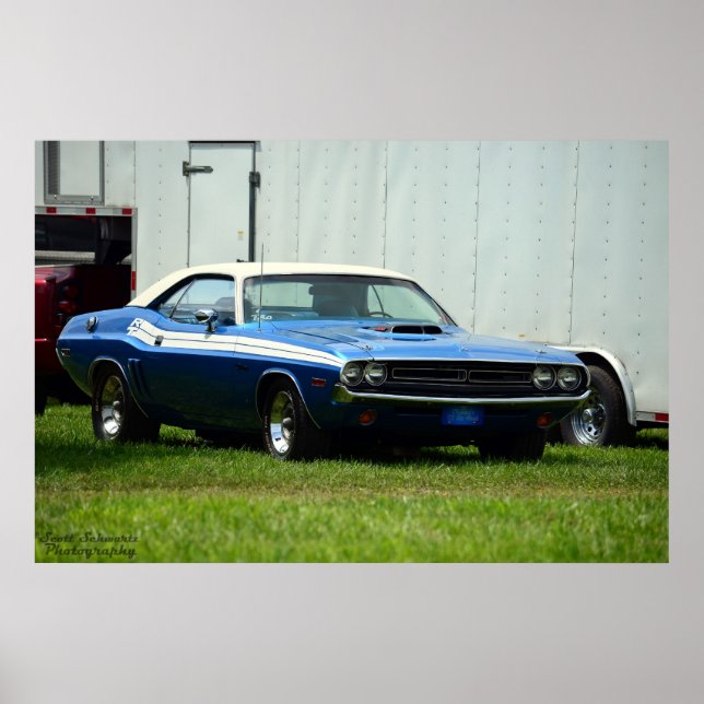 1971 Dodge Challenger R/T 440 Poster (Vorne)