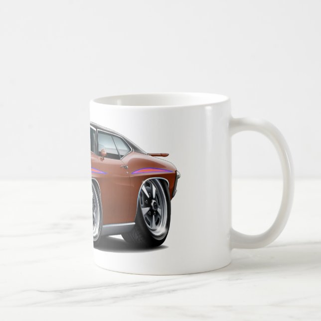 1971 GTO Richter-Bronze-Schwarze Spitze Tasse (Rechts)