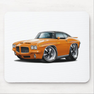 1971 GTO Richter-Orange-Schwarze Spitze Mousepad