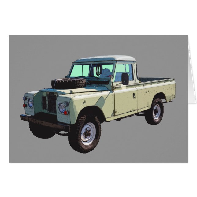 1971 Land Rover Lieferwagen Truck (Vorderseite (Horizontal))