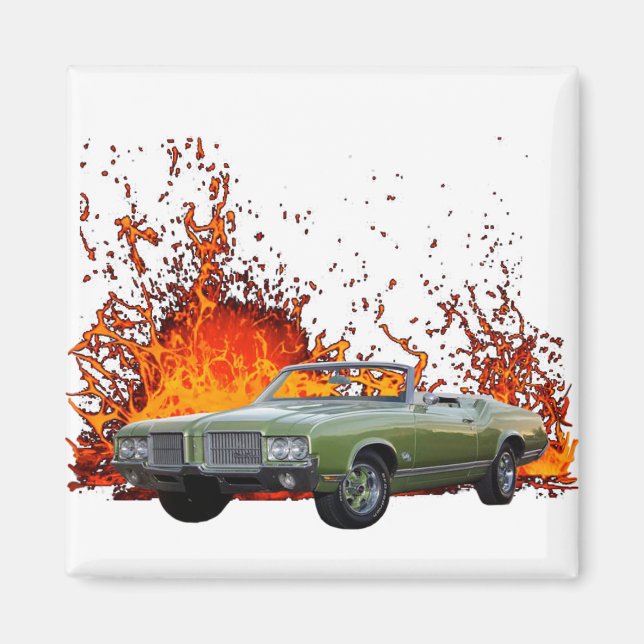 1971 Olds Cutlass Magnet (Vorne)