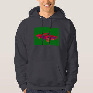 1971 Oldsmobile Cutlass Supreme Muscle Car Pop-Art Hoodie
