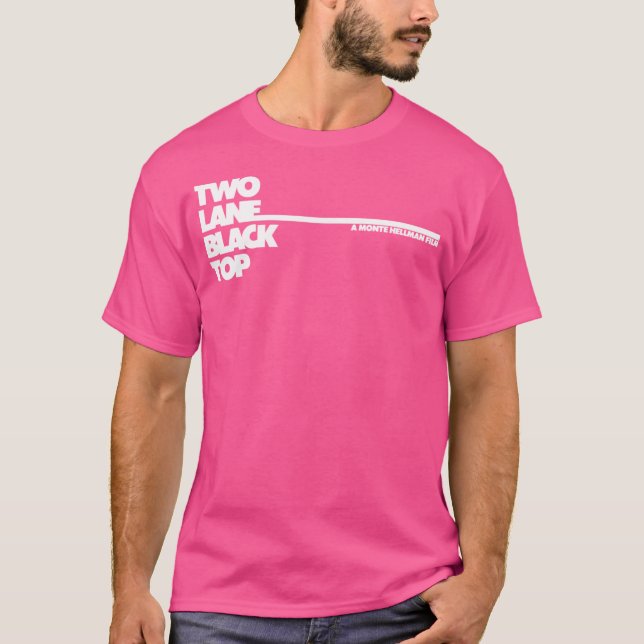 1971 Zwei-Lane-Blacktop-Logos T-Shirt (Vorderseite)