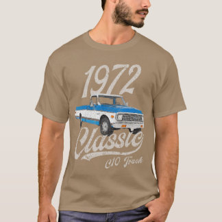 1972 72 c10 Lastwagen Mädchen T-Shirt