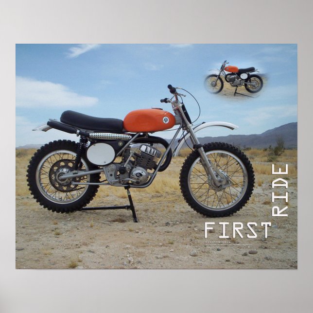 1972 AJS Stormer 410 Poster (Vorne)