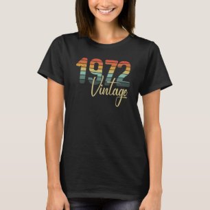 1972 Alle Originalteile B Tag Vintage Retro Sonnen T-Shirt