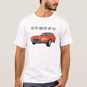 1972 Camaro: Muskelwagen: Orange Fertig: T-Shirt
