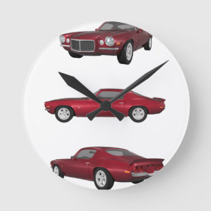 1972 Camaro: Runde Wanduhr
