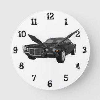 1972 Camaro: Wall Clock Runde Wanduhr