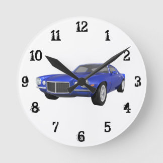 1972 Camaro: Wall Clock Runde Wanduhr