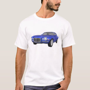 1972 Camaro Z28: Muskelkater: Blau: T-Shirt