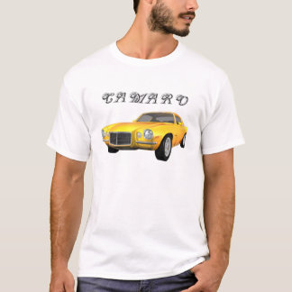 1972 Camaro Z28: Muskelwagen: Gelbfinish: Shirt