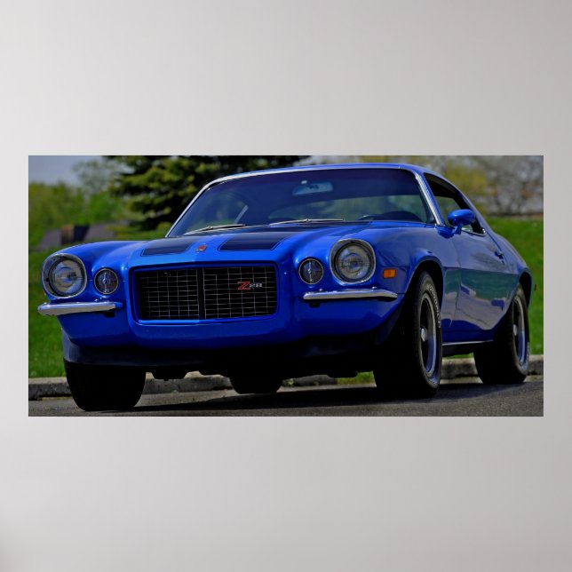 1972 Chevrolet Camaro RS Poster (Vorne)