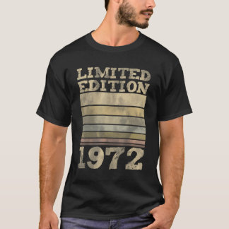 1972 Geburtstag 50 Jahre Geburtstagsdekoration 50e T-Shirt
