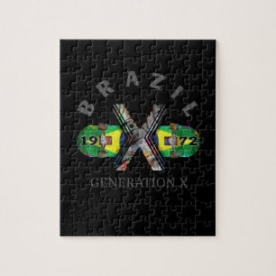 1972 Generation X Brasilianisches Skateboard Puzzle