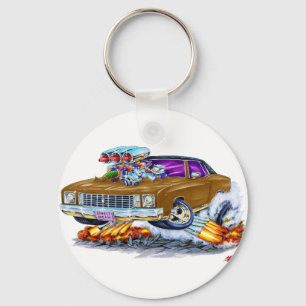 1972 Monte Carlo Brown Car Schlüsselanhänger