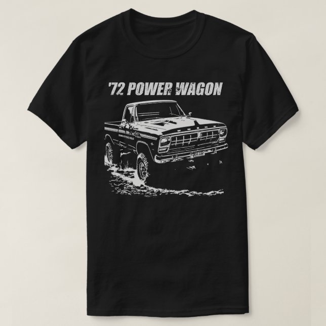 1972 Power Wagon Graphic T-Shirt (Design vorne)