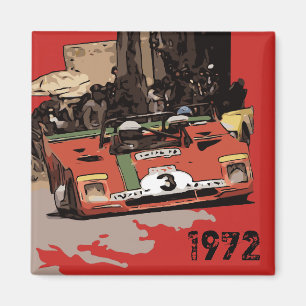 1972 RENNEN MAGNET