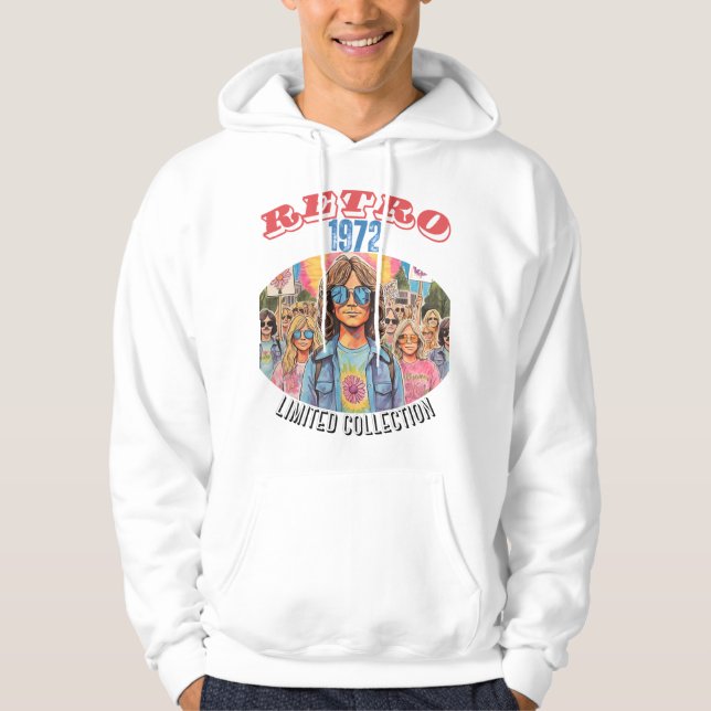 1972 RETRO - RETRO REVIVAL (BEGRENZTE SAMMLUNG) HOODIE (Vorderseite)