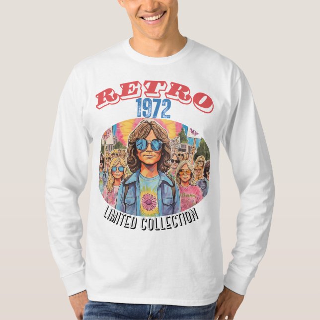 1972 RETRO - RETRO REVIVAL (BEGRENZTE SAMMLUNG) T-Shirt (Vorderseite)