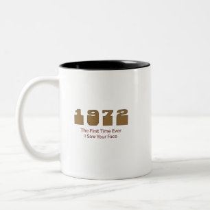 1972 Top-Song des Jahres Zweifarbige Tasse
