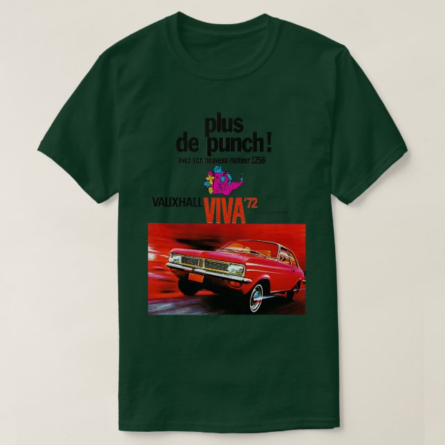1972 VAUXHALL VIVA Französisch und TShirt 1 (Design vorne)