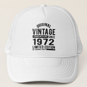 1972 Vintager Geburtstag Truckerkappe