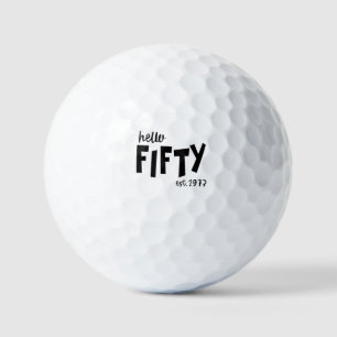 1973, 50. Geburtstag, Runder Geburtstag Golfball