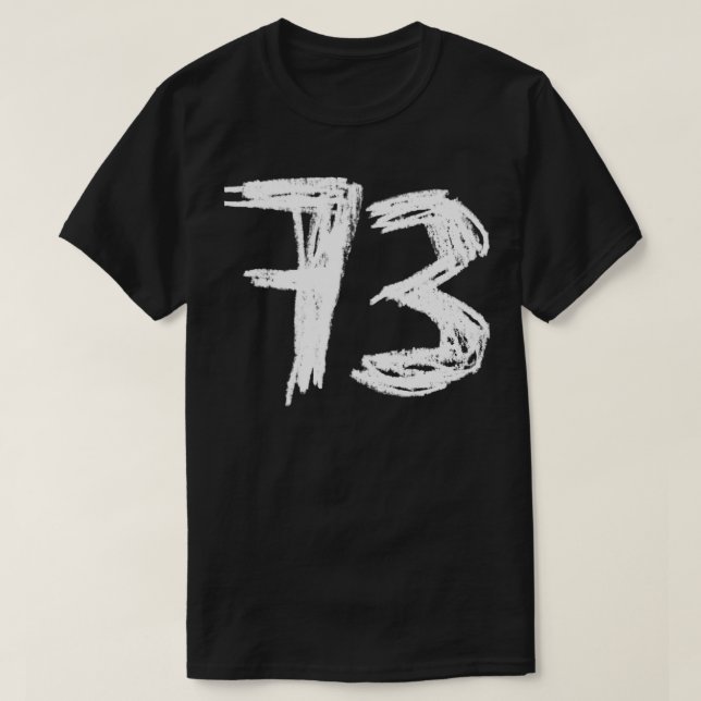 1973 73 T-Shirt (Design vorne)