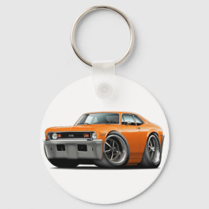 1973-74 Nova Orange Car Schlüsselanhänger