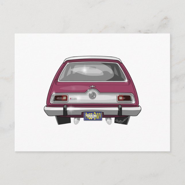 1973 AMC Gremlin Postkarte (Vorderseite)