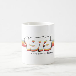 1973 Die Geburt von Legenden Kaffeetasse