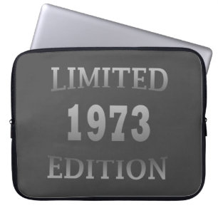1973 geboren limitierte Auflage zum 50. Geburtstag Laptopschutzhülle