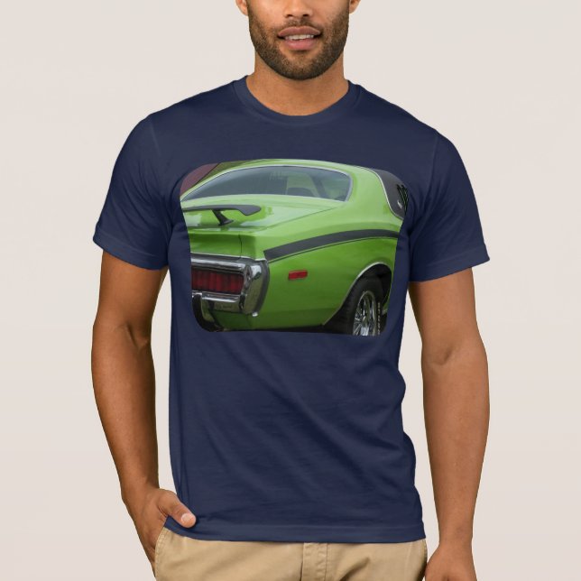 1973 grünes Dodge-Ladegerät T-Shirt (Vorderseite)