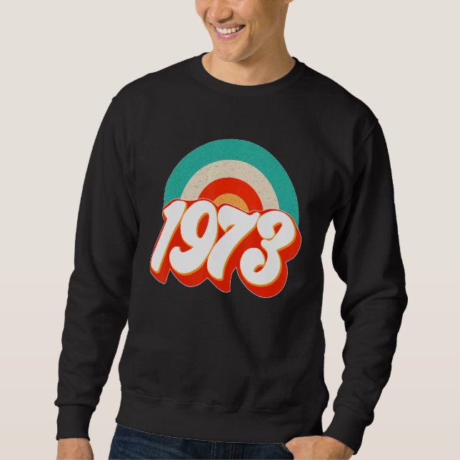 1973 Pro Choice Pro Roe / Rainbow Feminist Women's Sweatshirt (Vorderseite)