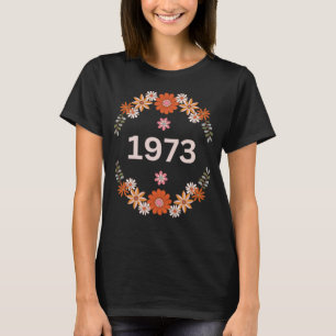 1973 Pro Choice Women's Rights Feminism Groovy Flo T-Shirt