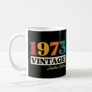 1973 Vintag Limited Edition 51. Geburtstag Kaffeetasse